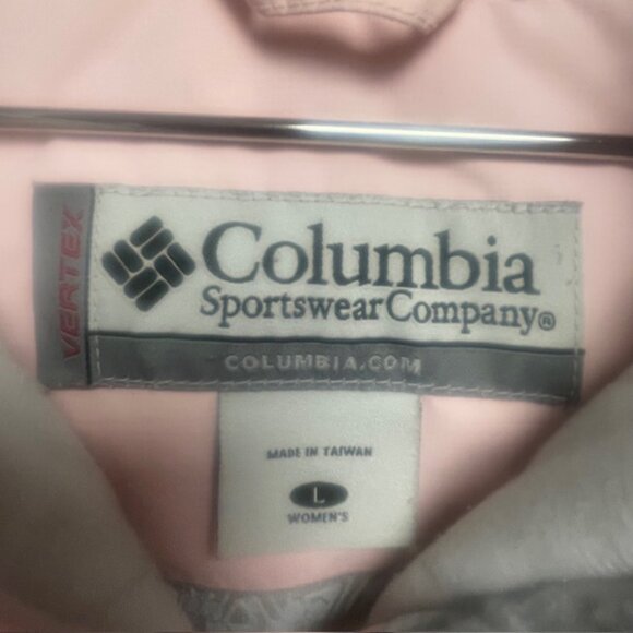 Columbia Women's Pink Hooded Vertex Omni-Shield Winter Jacket - Size L - Picture 6 of 15